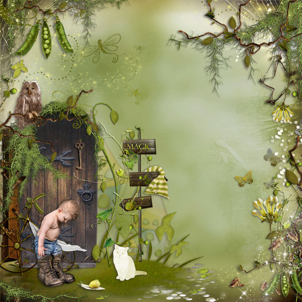 The boy and the big schoes