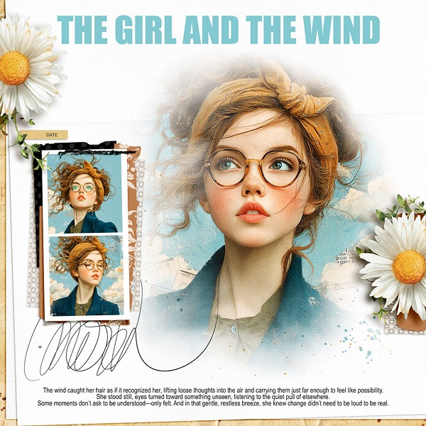 The girl and the wind