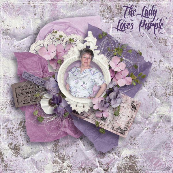 The Lady Loves Purple