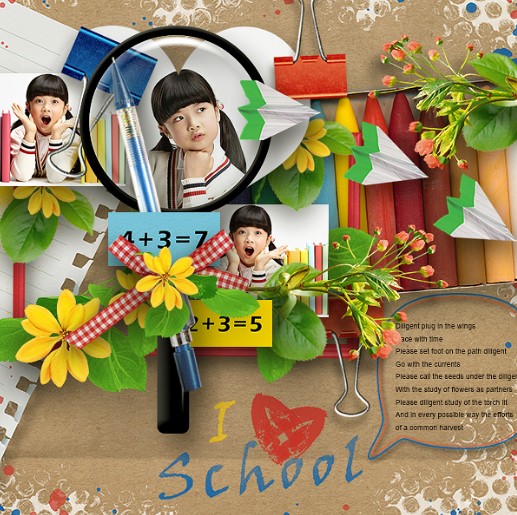 Welcome Back School by Eudora Designs