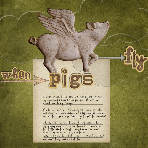 when pigs fly