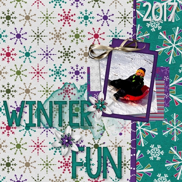 Winter Fun Layout
