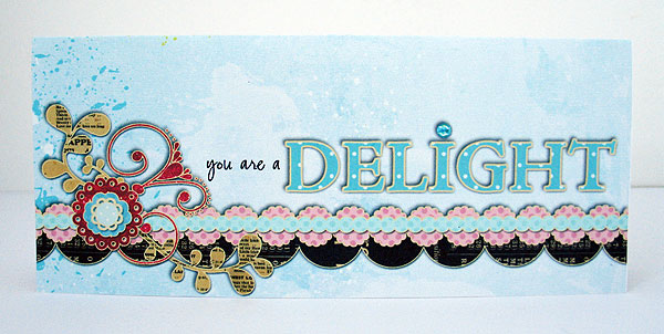 You Are A Delight Card