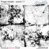 Page masks (CU) pack 11 by Simplette