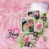 layout for romantic moments template