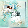 Kit "My dream about the sea" by DitaB, LO by Grazyna