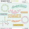 Barefoot Summer Word Bits