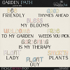 Garden Path Word Art Pack