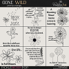 Gone Wild Stamped Sayings Pack