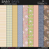 Rainy Days Patterned Papers Pack