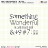 Something Wonderful | Alphas (included in Elements)