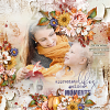 September Serenity collection. Layout by Julie