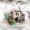 A Day In The Garden: layout by Julie