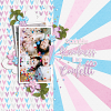 Layout by Lou using Sprinkle Kindness