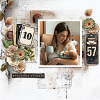 Little Traditions: layout by Elizabeth