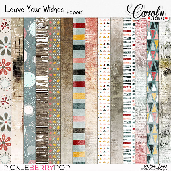 Leave Your Wishes-Bundle by CarolW Designs