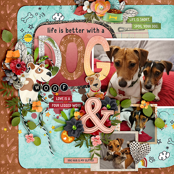 Fur, Fins & Feathers Templates by Heartstrings Scrap Art