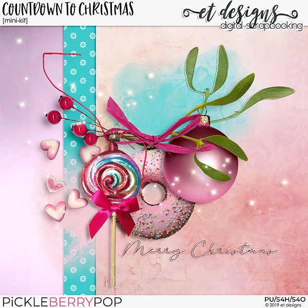 Countdown to Christmas Mini Kit by et designs