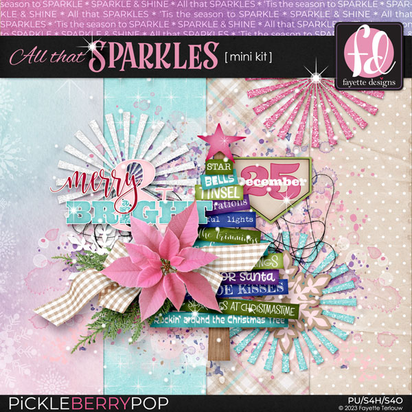 All That Sparkles Mini Kit by Fayette Designs