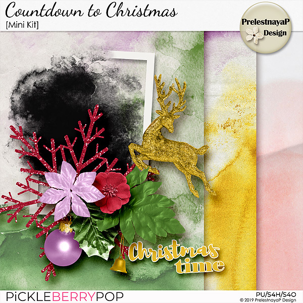 Countdown to Christmas Mini Kit by PrelestnayaP