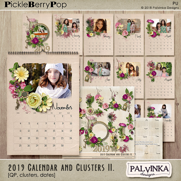 2019 - Calendar and Clusters II.