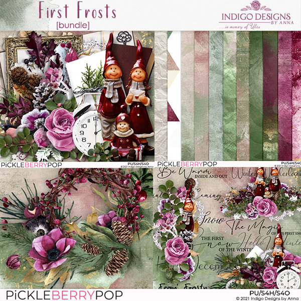 First Frosts Bundle by Indigo Designs by Anna