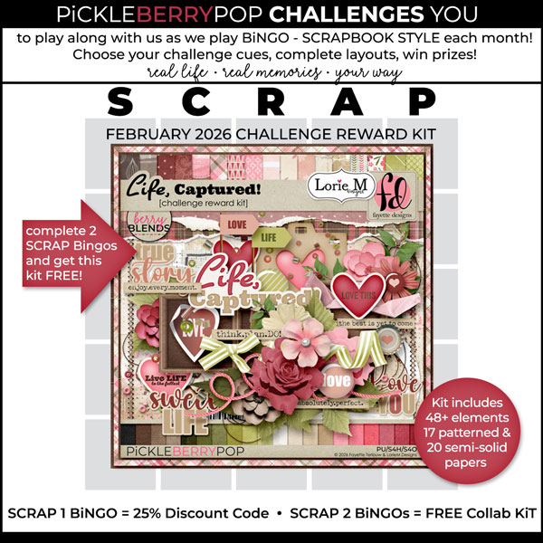 Life Captured!: Challenge Reward Kit