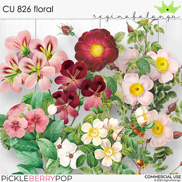 CU 826 FLORAL 