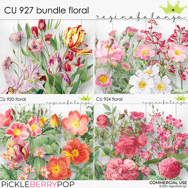 CU 927 BUNDLE FLORAL