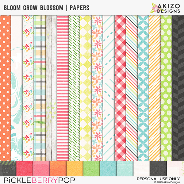 Bloom Grow Blossom | Papers