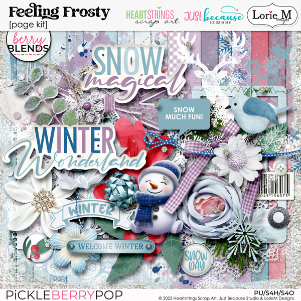 Feeling Frosty, a Berry Blends Collab Kit 