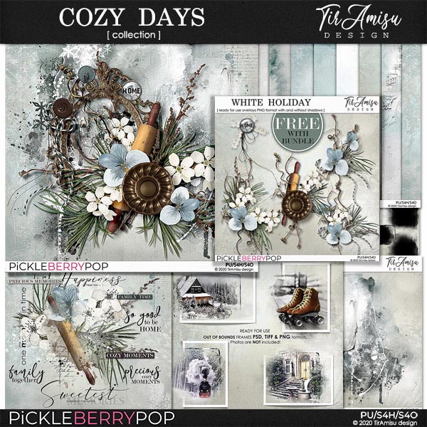 Cozy Days ~ Bundle Plus Free Gift by TirAmisu design 