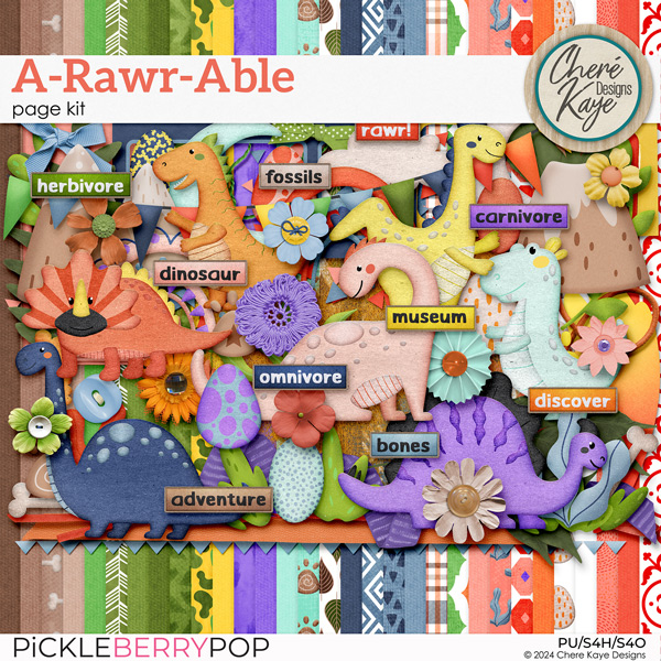 A-Rawr-Able Page Kit 