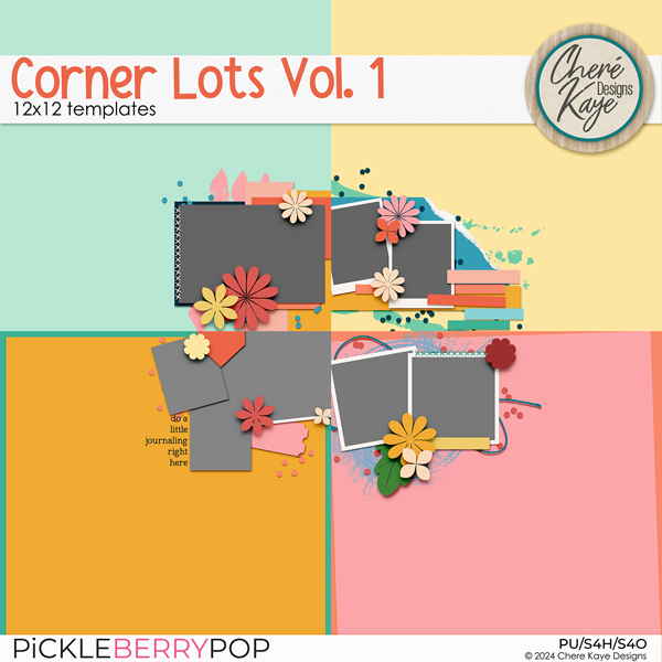 Corner Lots Volume 1 Templates