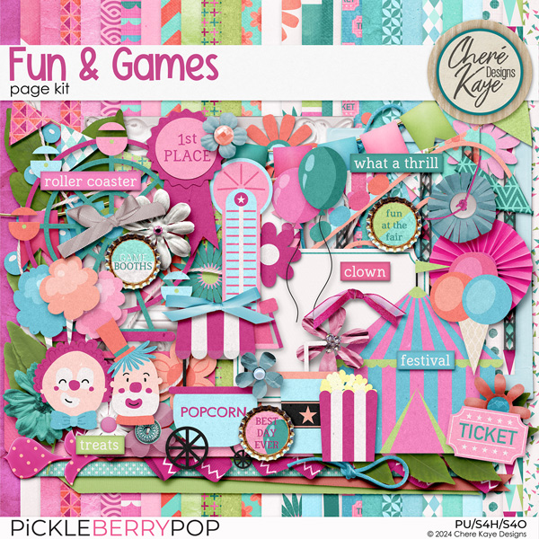 Fun & Games Page Kit