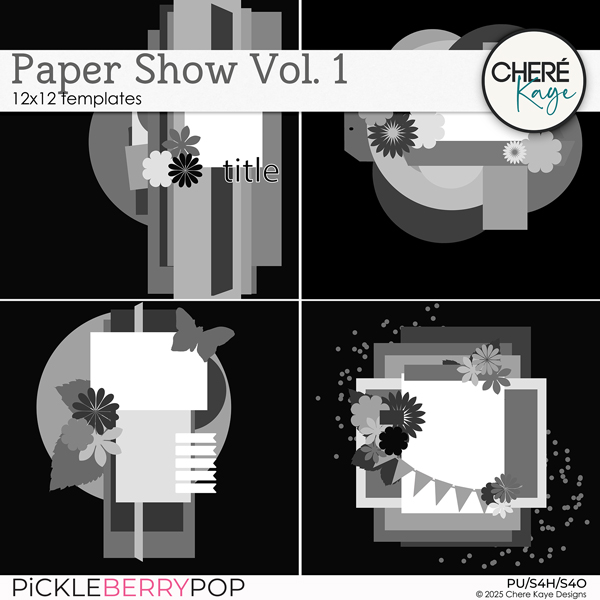 Paper Show Vol 1 Templates