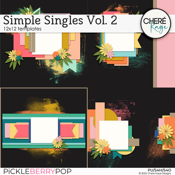 Simple Singles Vol 2 Templates