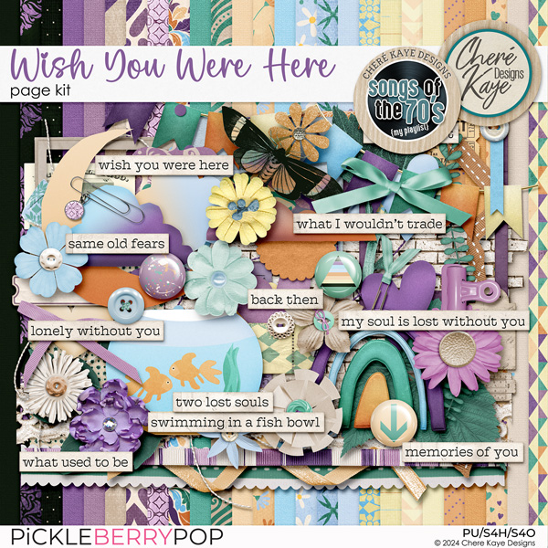 Wish You Were Here Page Kit