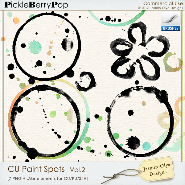 CU Paint Spots Vol.2 (Jasmin-Olya Designs)