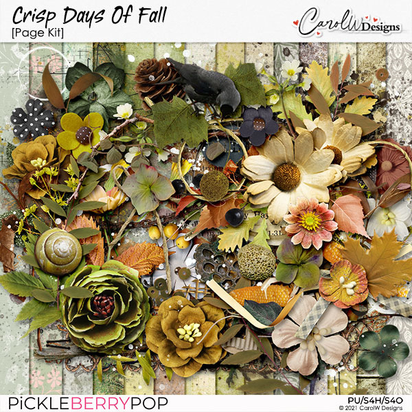 Crisp Days Of Fall-Page Kit