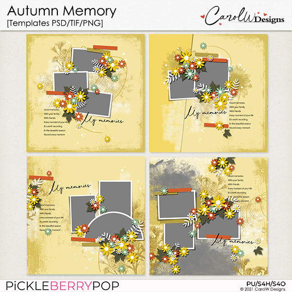 Autumn Memory Template