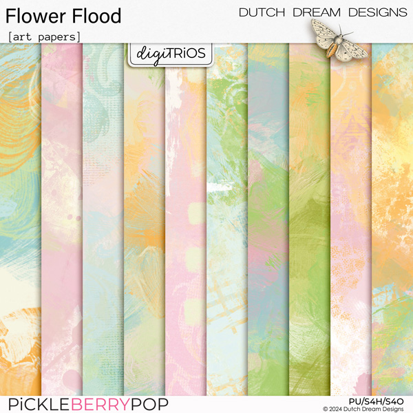 Flower Flood - Art Papers