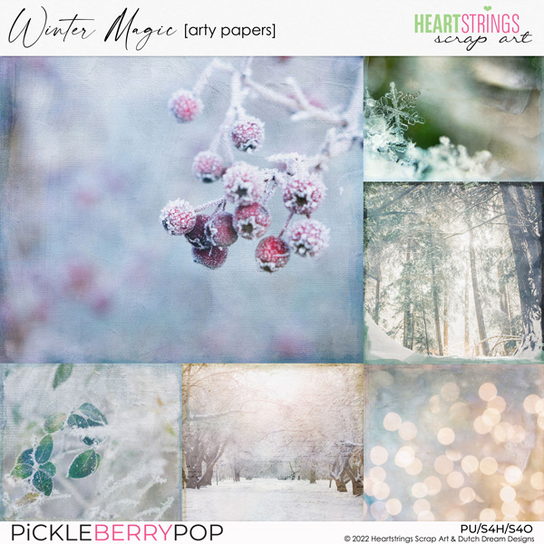 Winter Magic - Arty Papers