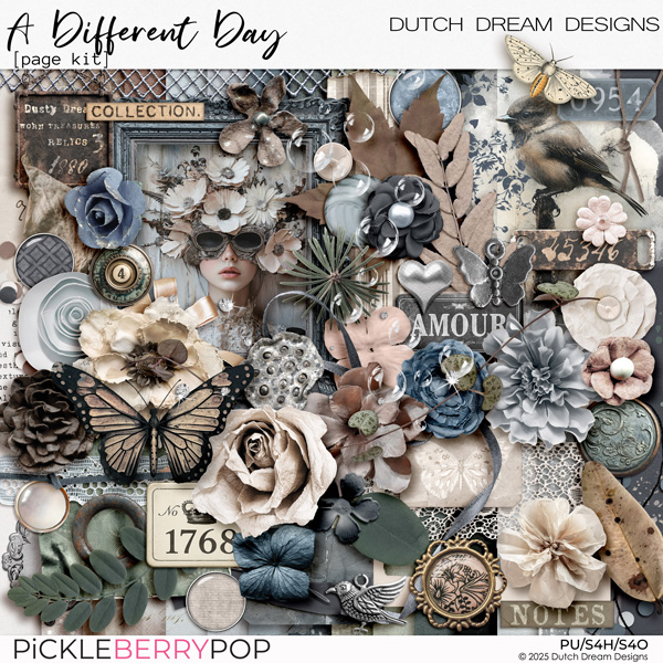 A Different Day - Page Kit