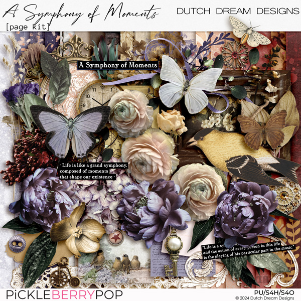 A Symphony of Moments - Page Kit