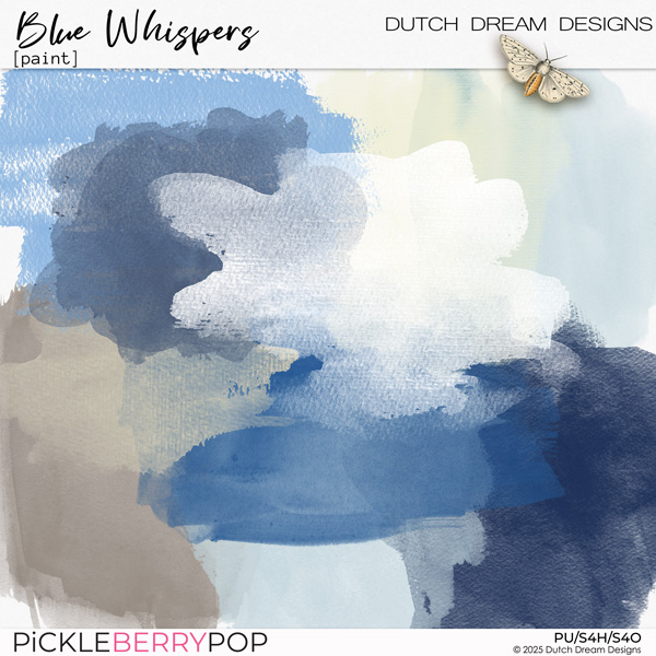 Blue Whispers - Paint