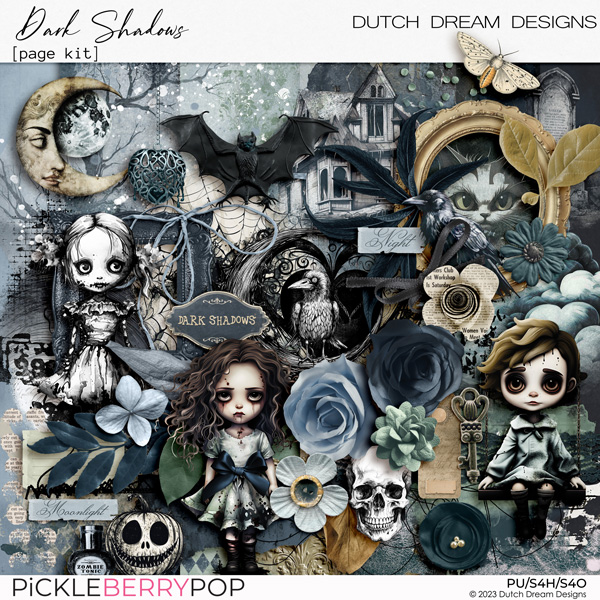 Dark Shadows - Page Kit