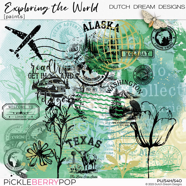 Exploring the World - Paints