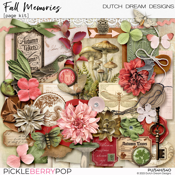 Fall Memories - Page Kit