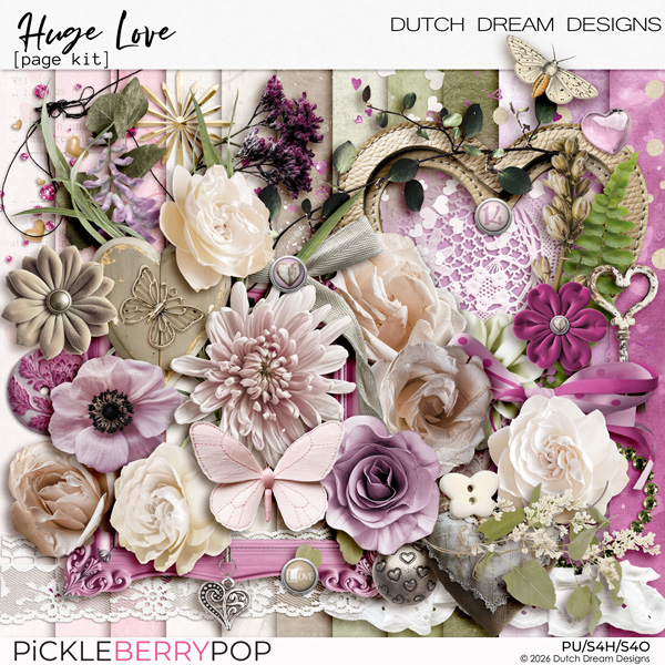 Huge Love - Page Kit